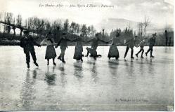 Sports d'Hiver Patineurs