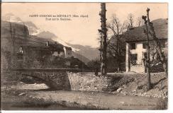 Saint Didier en Dévoluy Pont sur la Souloise