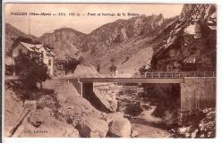 Pallon -altit 1100m- Pont et Barrage de la Biaisse