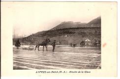 Aspres sur Buëch  Récolte de la Glace