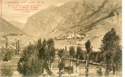 Chateauroux (957m) - St Marcellin, Vallée de la Serre, venant du Haut Champsaur d'Orcière et Prapic